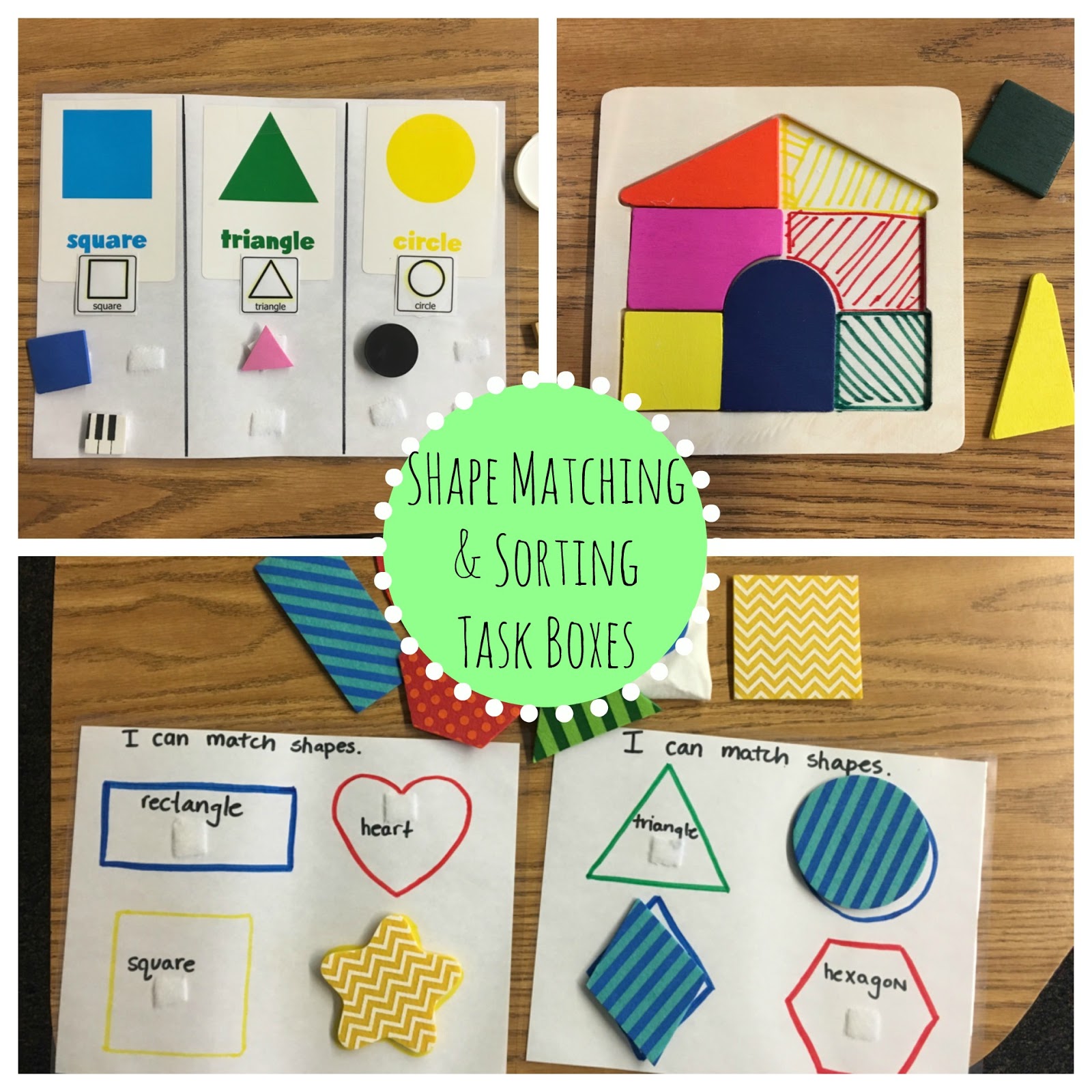 5 Free Matching Task Boxes - Simply Special Ed