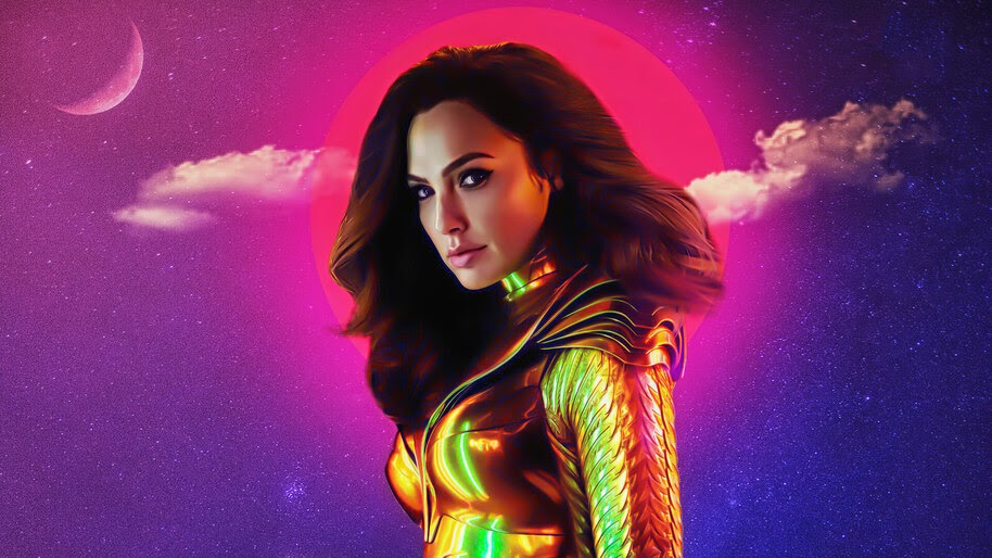 Wonder Woman 1984, Movie, Gal Gadot, Golden Armor, 4K, #7.1559