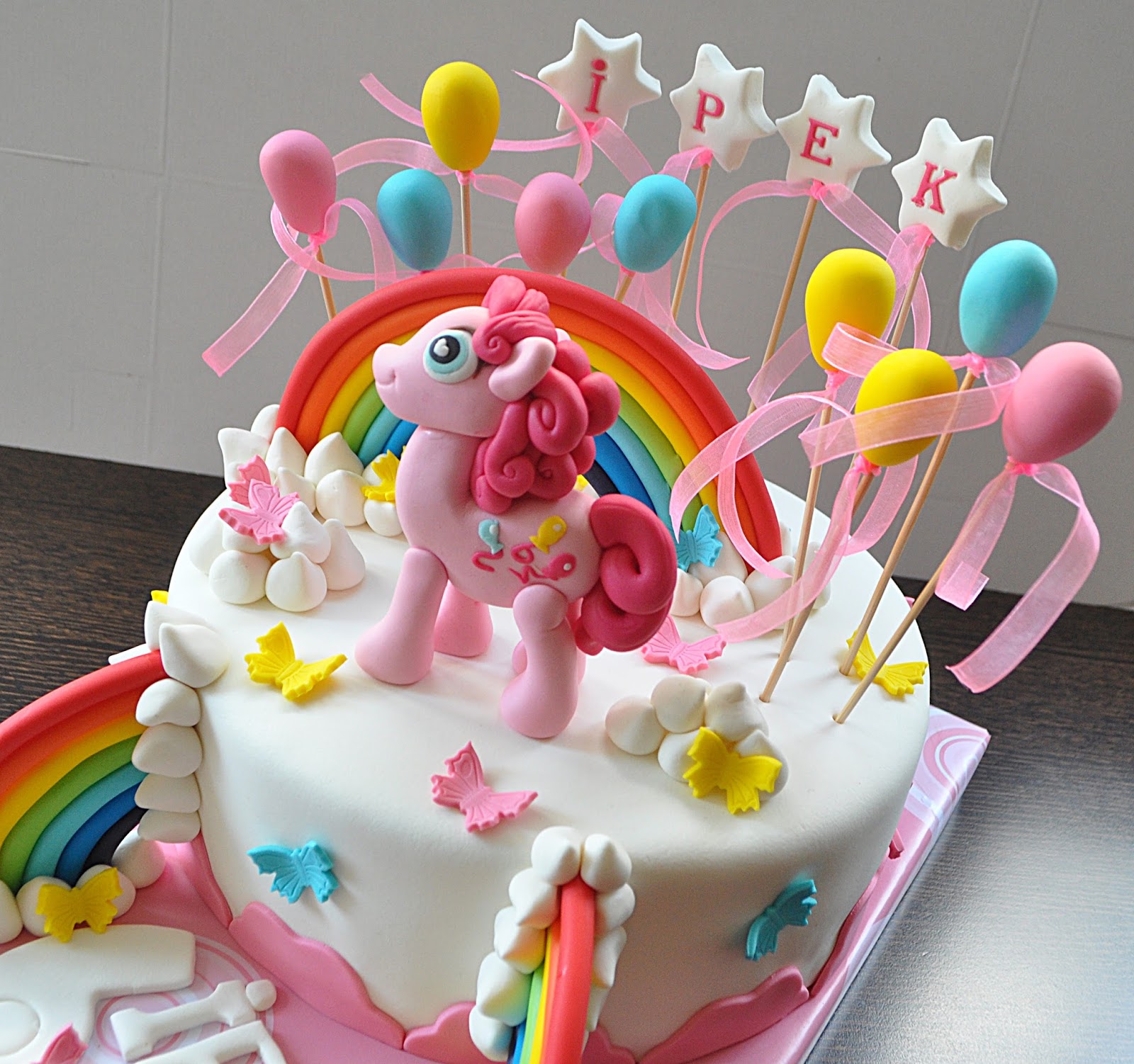 İKİZ DÜŞLER My Little Pony PINKIE PIE Pastası