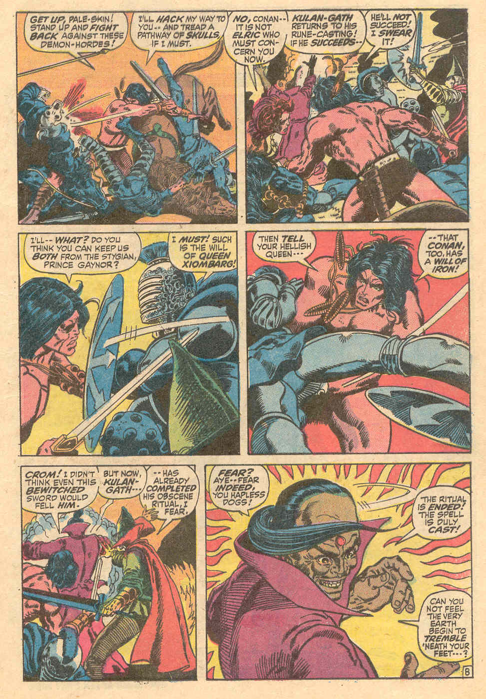 Conan the Barbarian (1970) Issue #15 #27 - English 9