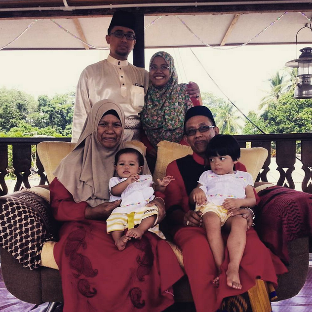 2015 on Eid #familypotrait #threegenerations