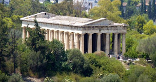 Ágora Antigua de Atenas, Templo de Hefesto o Hefestión. Ágora Antigua de Atenas, Templo de Hefesto o Hefestión.