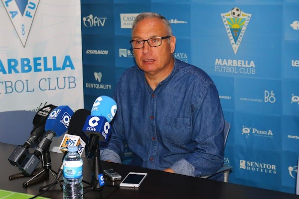 Álvarez - Marbella FC -: “Vamos a jugar bien porque tenemos muy buenos jugadores”
