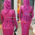 Kebaya Wisuda Modern Hijab Warna Pink