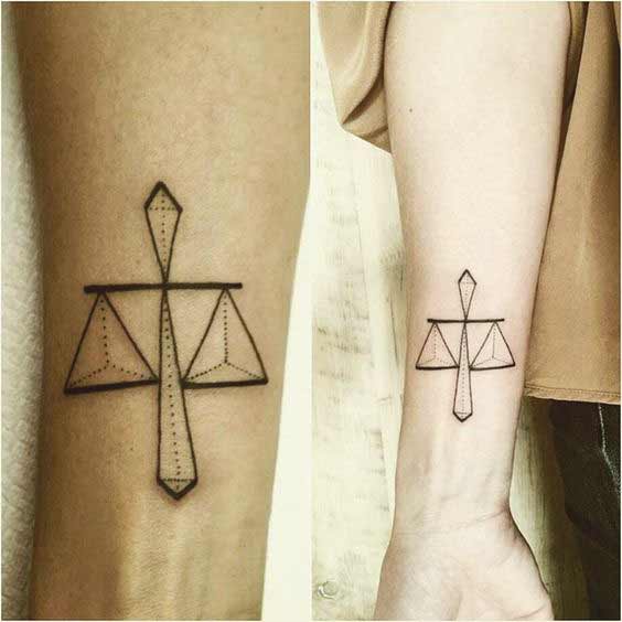 Best Matching Libra Tattoos For Men And Women Best Matching Libra Tattoos For Men And Women