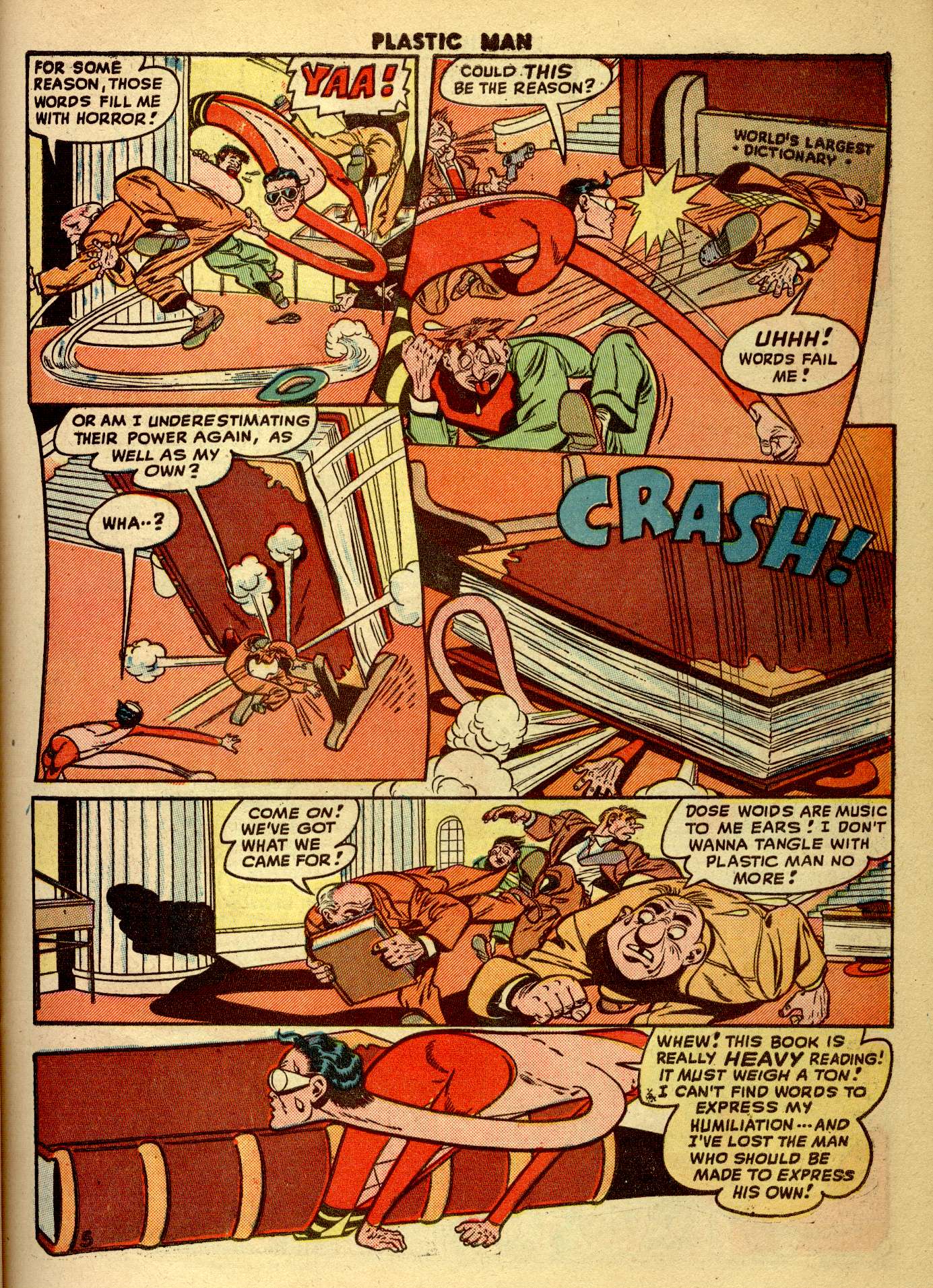 Read online Plastic Man (1943) comic -  Issue #14 - 7