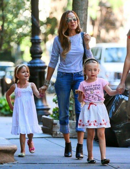 Sarah Jessica Parker and Twins Back to School
