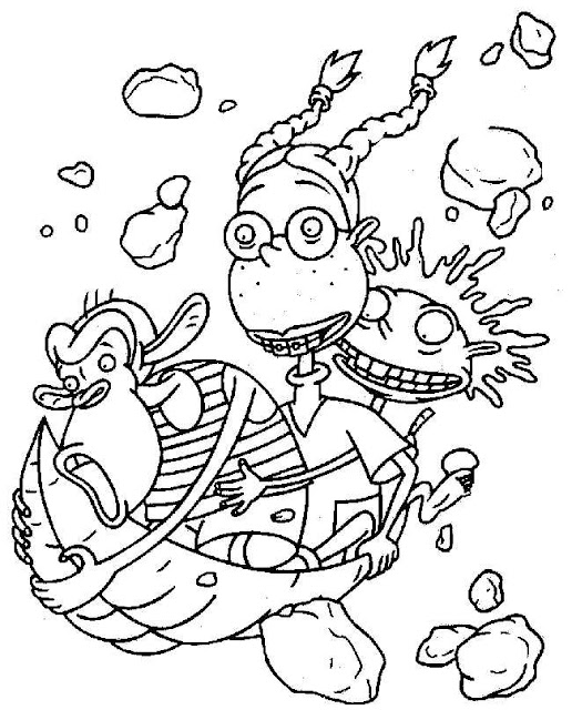 my picture: The wild thornberrys coloring page