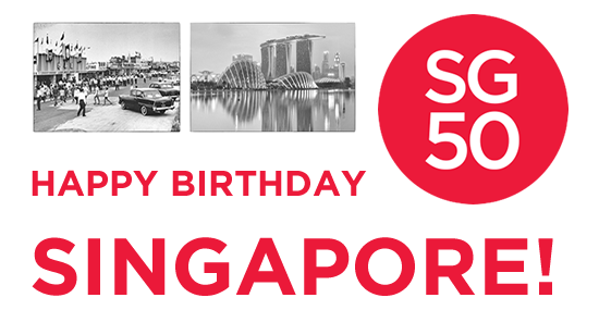 Singapore Sojourn: Happy Birthday Singapore!