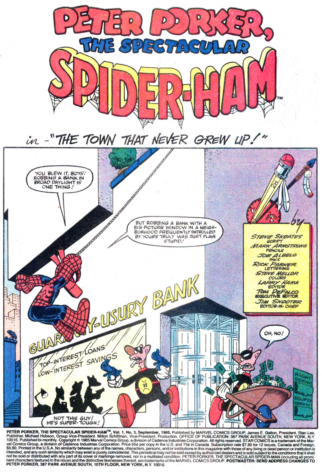 Read online Peter Porker, The Spectacular Spider-Ham comic -  Issue #3 - 2