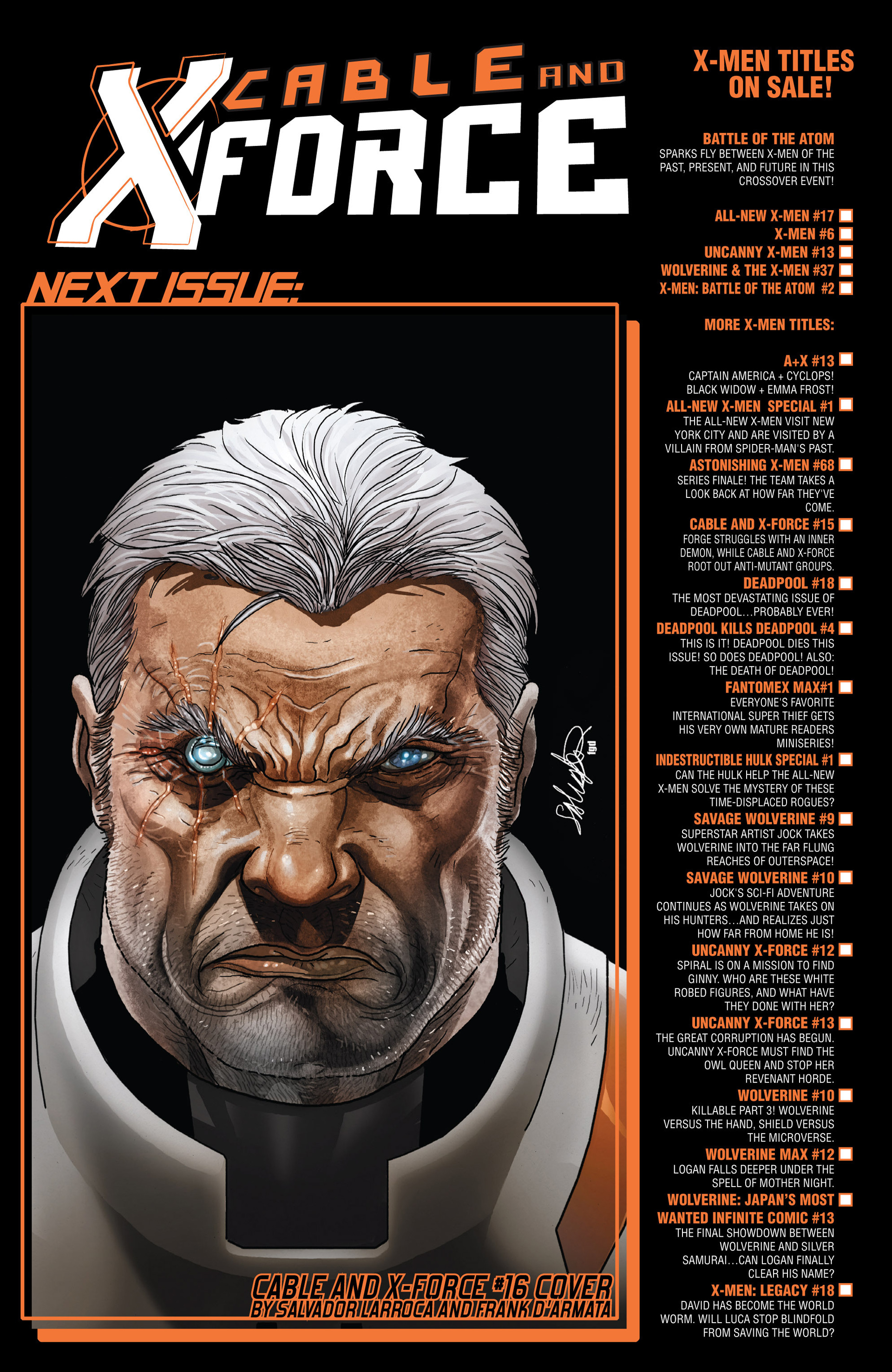 Read online Cable And X-Force comic -  Issue #15 - 22