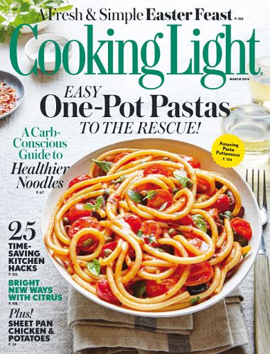 Download Cooking Light Magazine March 2016 PDF