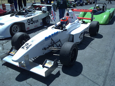 First Place Lloyd Read at Mazda Raceway, Laguna Seca in Almost Everything sponsored Formula Car