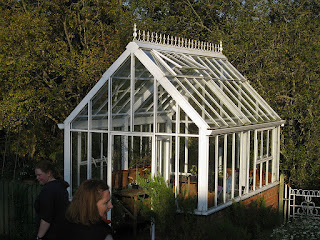 solid glass greenhouse