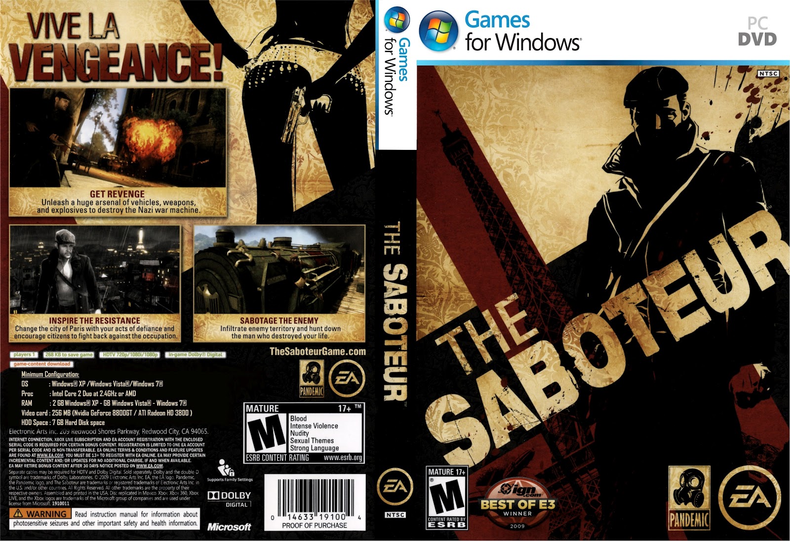 Saboteur купить steam. Saboteur Xbox 360. Xbox 360 the Saboteur обложка. The Saboteur ps3 обложка. The Saboteur 2.