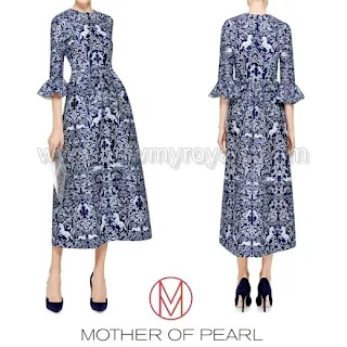 MOTHER OF PEARL Lyra Printed Dress