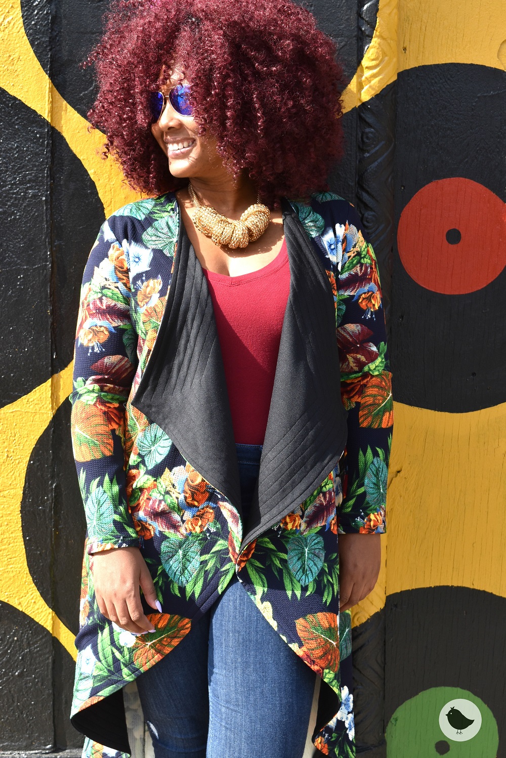 The Madison Cardigan by Style Sew Me " The Great CoverUp" That Black