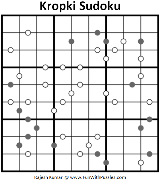 Kropki Sudoku (Fun With Sudoku #186)