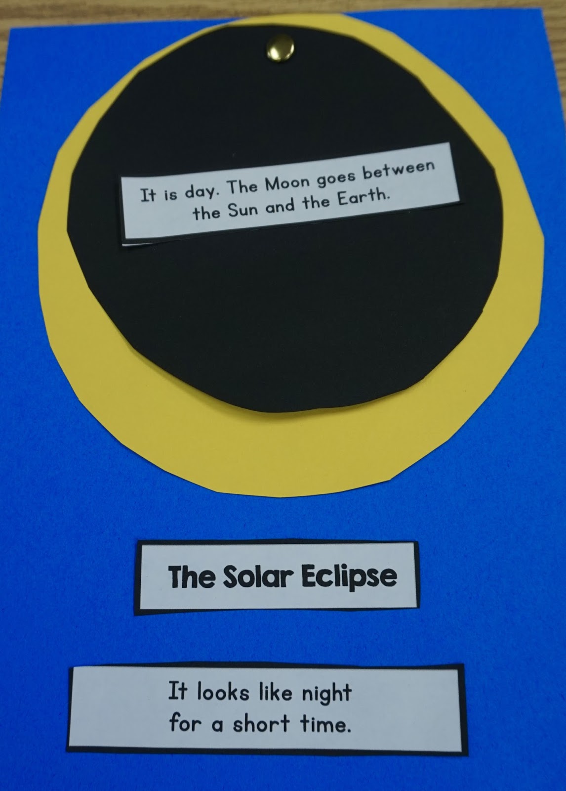 Easy and Fun Craft for Showing Kids How a Solar Eclipse Works Love