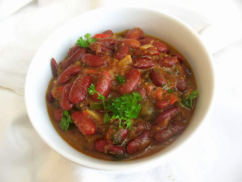 Kidney Bean Curry ( Rajma ) Lisa's Kitchen Vegetarian Recipes