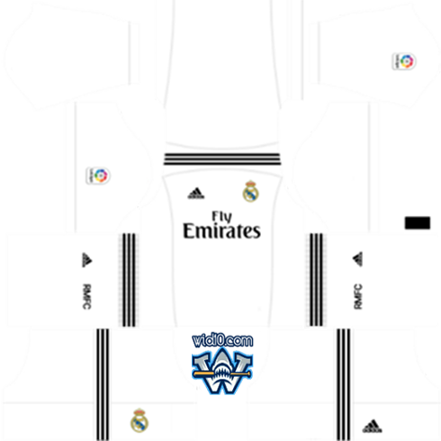 Real Madrid - 2018/2019 Dream League Soccer DLS/FTS Kits Forma ve Logo ...