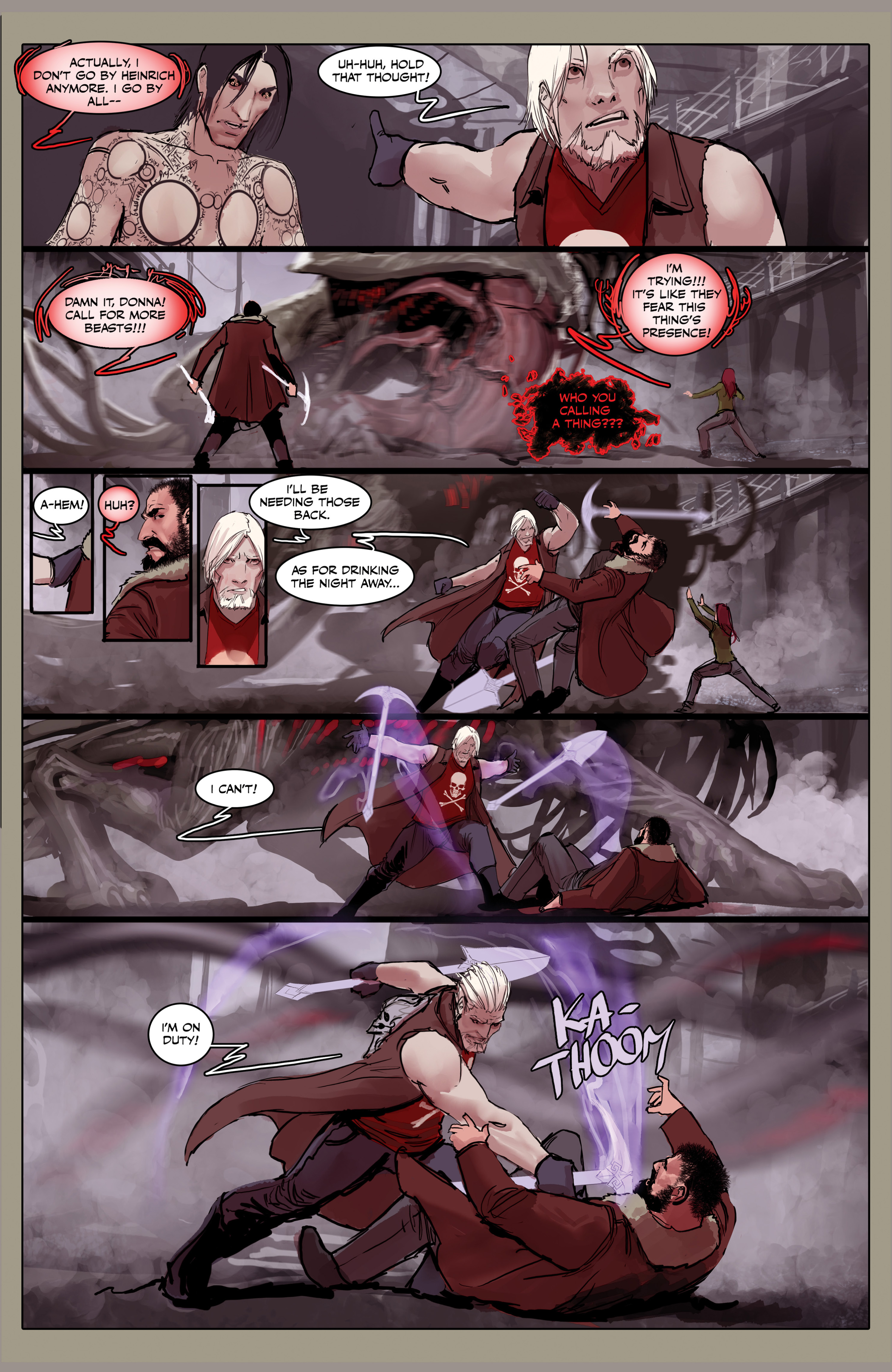 Read online Death Vigil comic -  Issue #3 - 22