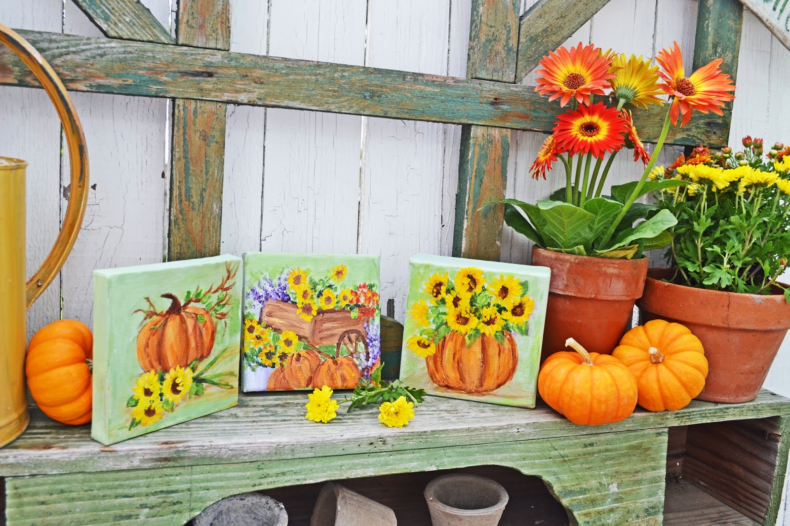 My Painted Garden Painting Pumpkins And Fall Flowers my-painted-garden-painting-pumpkins-and-fall-flowers