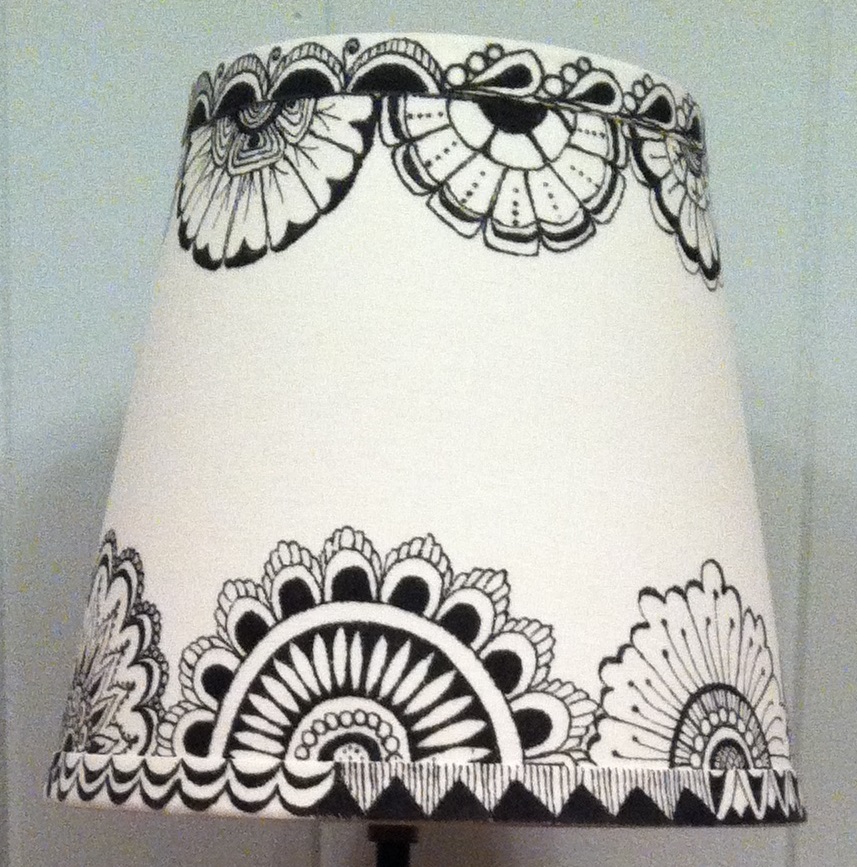 Tickled To Tangle Tangle a Lampshade?!