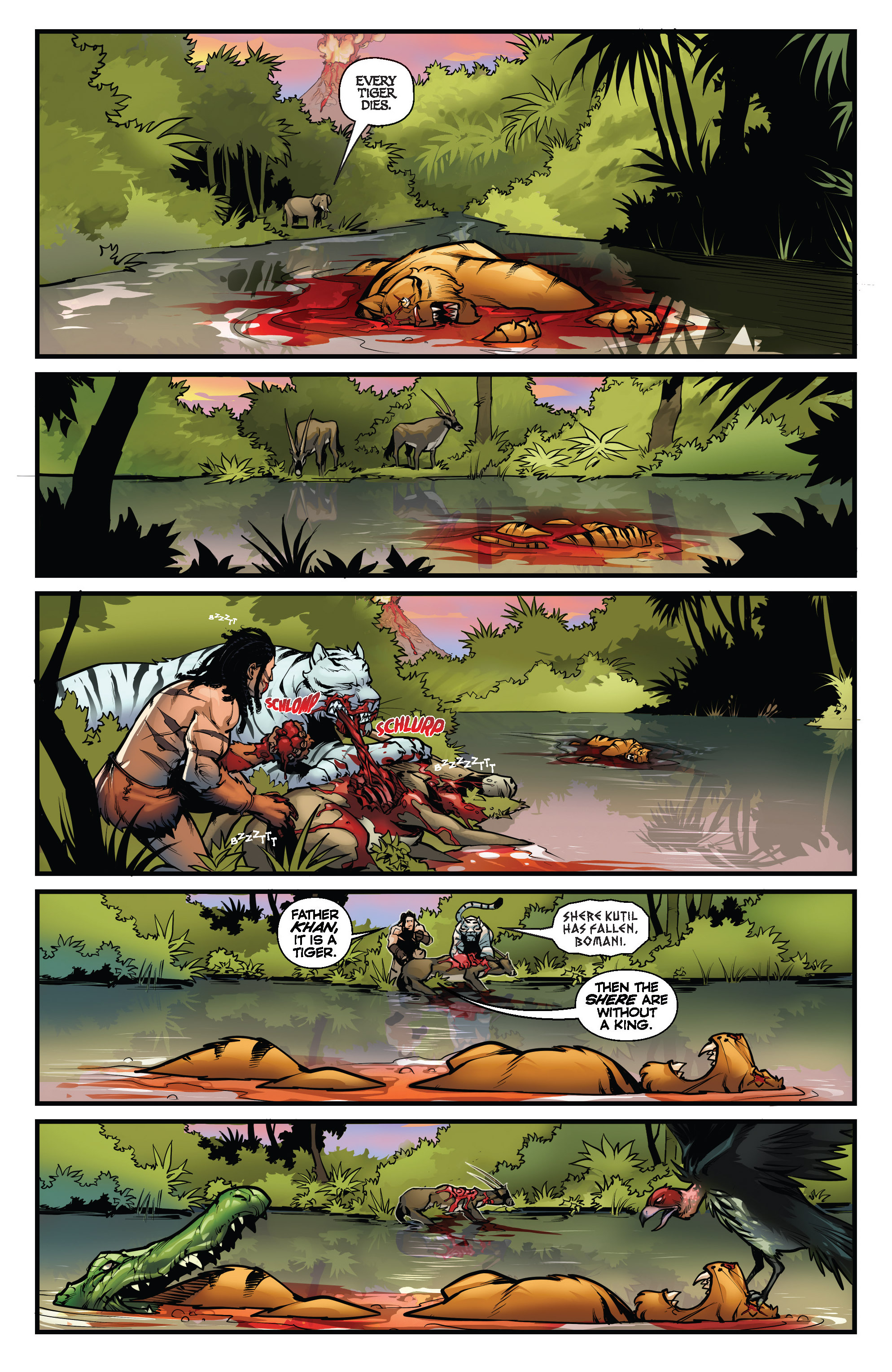 Read online Grimm Fairy Tales presents The Jungle Book: Fall of the Wild comic -  Issue #2 - 13