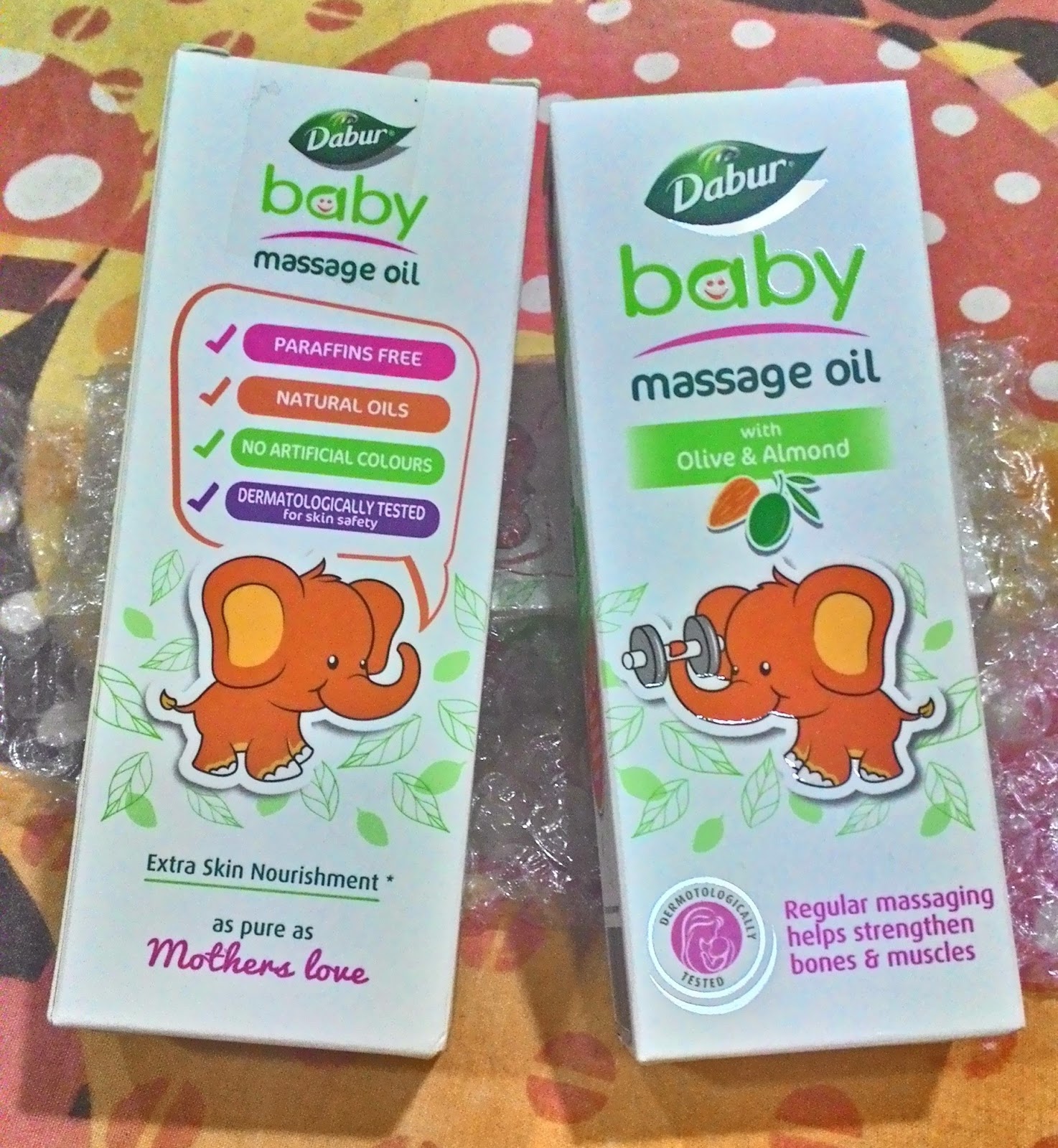 dabur baby massage oil
