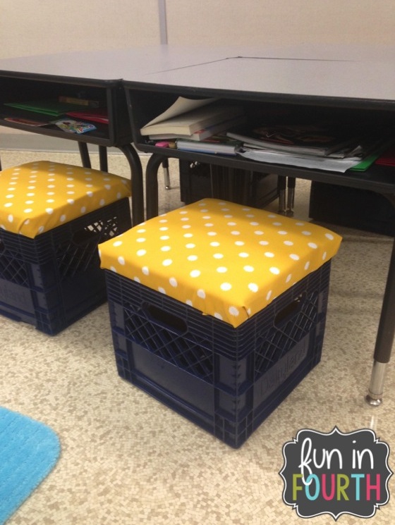 Flexible Seating Task 1 Crate Seats Fun in Fourth