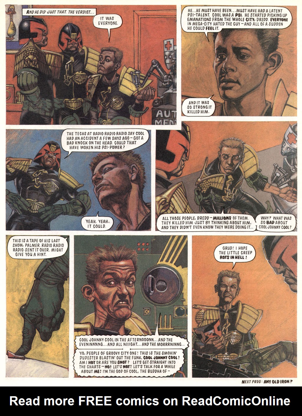 Read online Judge Dredd: The Complete Case Files comic -  Issue # TPB 16 (Part 1) - 101