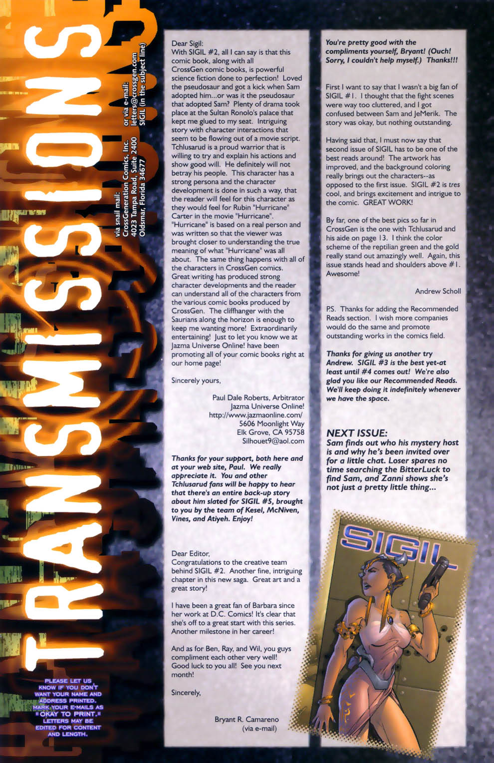 Read online Sigil (2000) comic - Issue #3 - 26