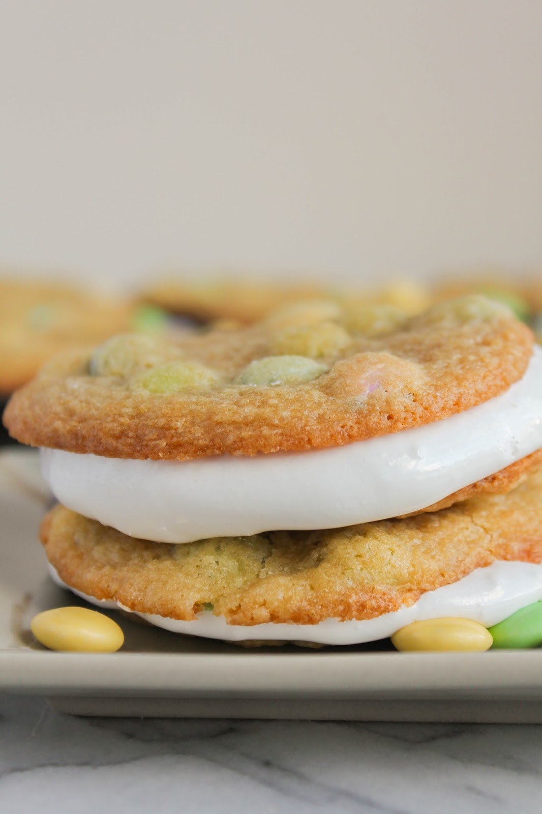 M&M's® Marshmallow Cream Cookie Sandwiches