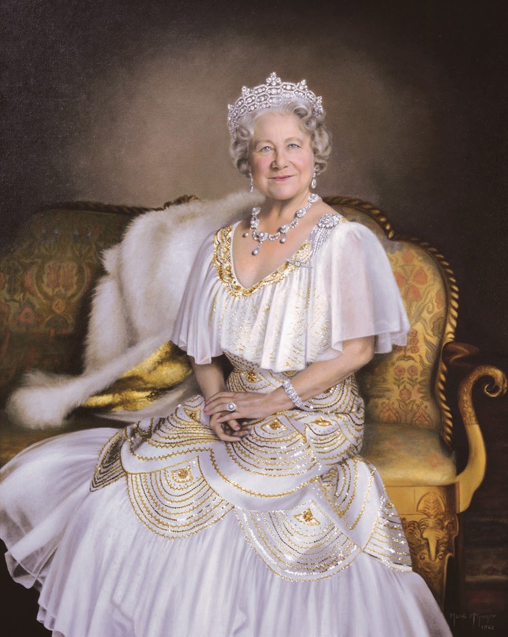 International Portrait Gallery: Retrato de la Reina-Madre Elizabeth de