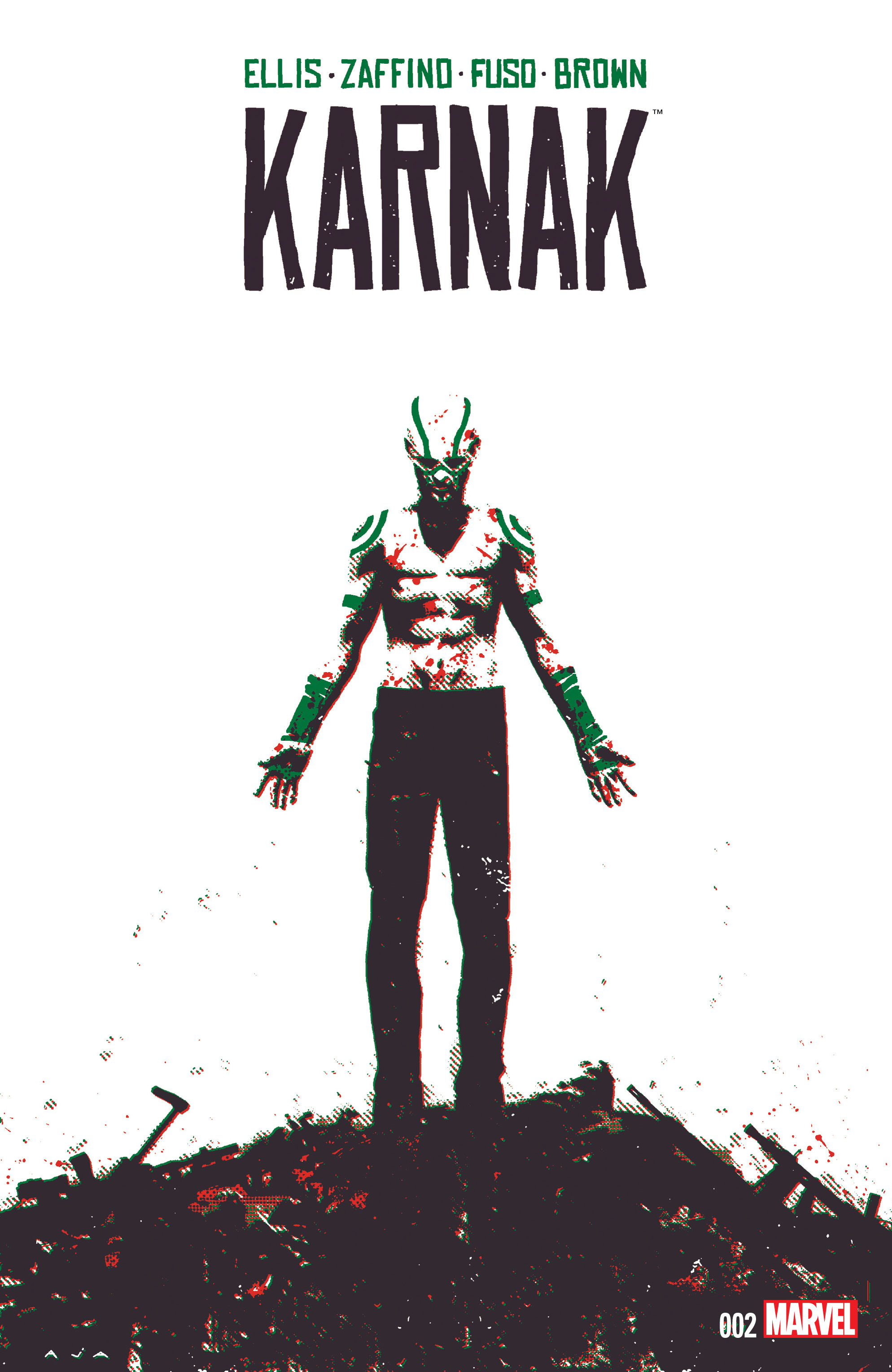 Read online Karnak comic -  Issue #2 - 1