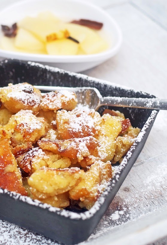 stuttgartcooking: Kaiserschmarrn mit Birnen-Kompott