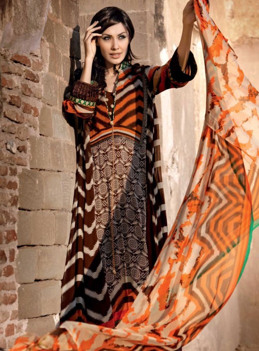 Pakistan Fashion World: Gul Ahmed -Summer_dore -Silk Collection
