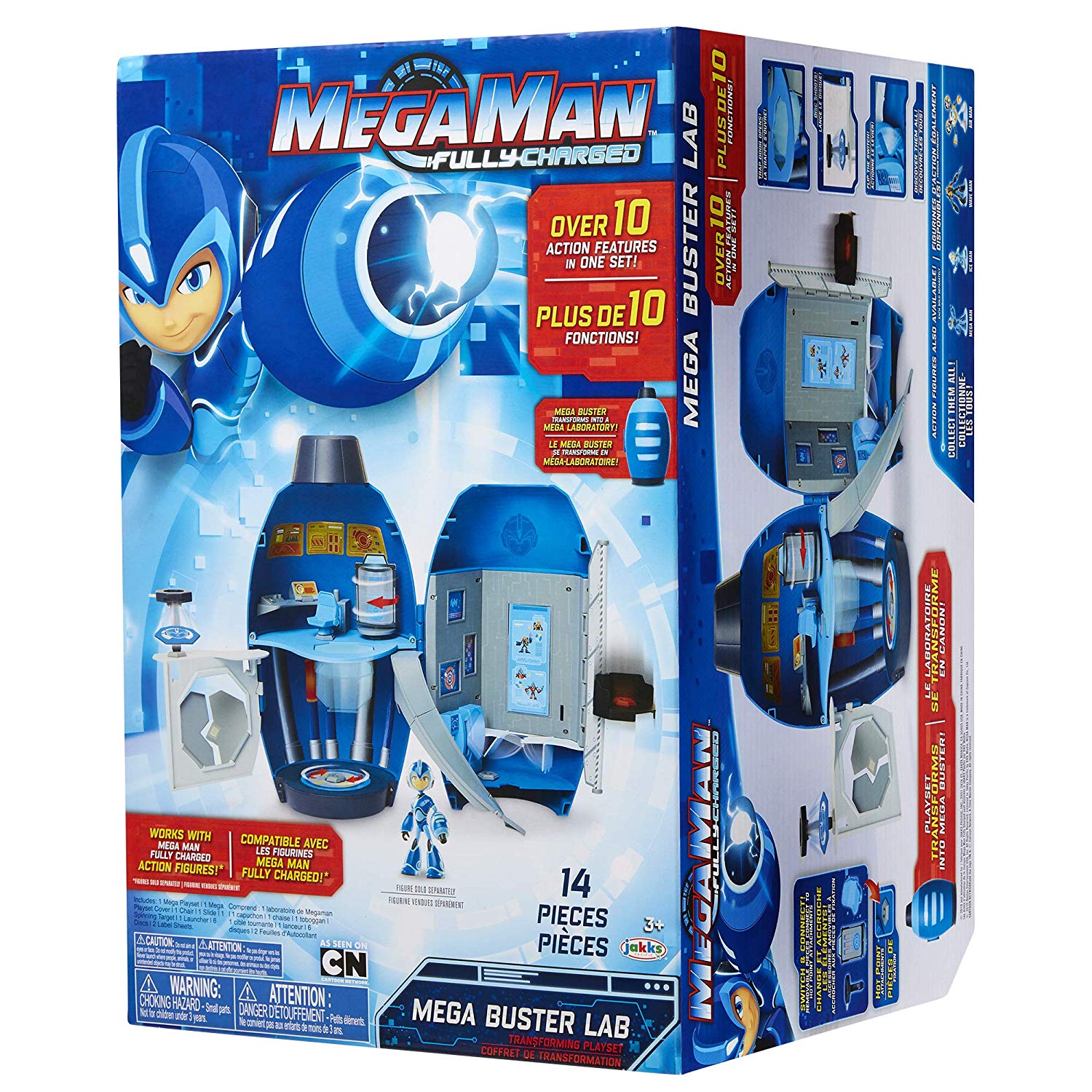 Rockman Corner Mega Man Fully Charged "Mega Buster Lab" Now Available on Amazon