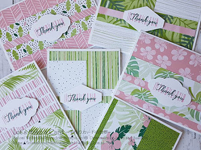 #loveitchopit Easy DSP Thank You Card Satomi Wellard-Independent Stampin’Up! Demonstrator in Japan and Australia, #su, #stampinup, #cardmaking, #papercrafting, #rubberstamping, #stampinuponlineorder, #craftonlinestore, #papercrafting, #handmadegreetingcard, #greetingcards  #loveitchopit #easydespcard #thankyoucard #gardenimpressionsdsp #tropicalescapedsp #bannersforyou#スタンピン　#スタンピンアップ　#スタンピンアップ公認デモンストレーター　#ウェラード里美　#手作りカード　#スタンプ　#カードメーキング　#ペーパークラフト　#スクラップブッキング　#ハンドメイド　#オンラインクラス　#スタンピンアップオンラインオーダー　#スタンピンアップオンラインショップ　 #動画　#フェイスブックライブワークショップ　#　#簡単カード　#サンキューカード