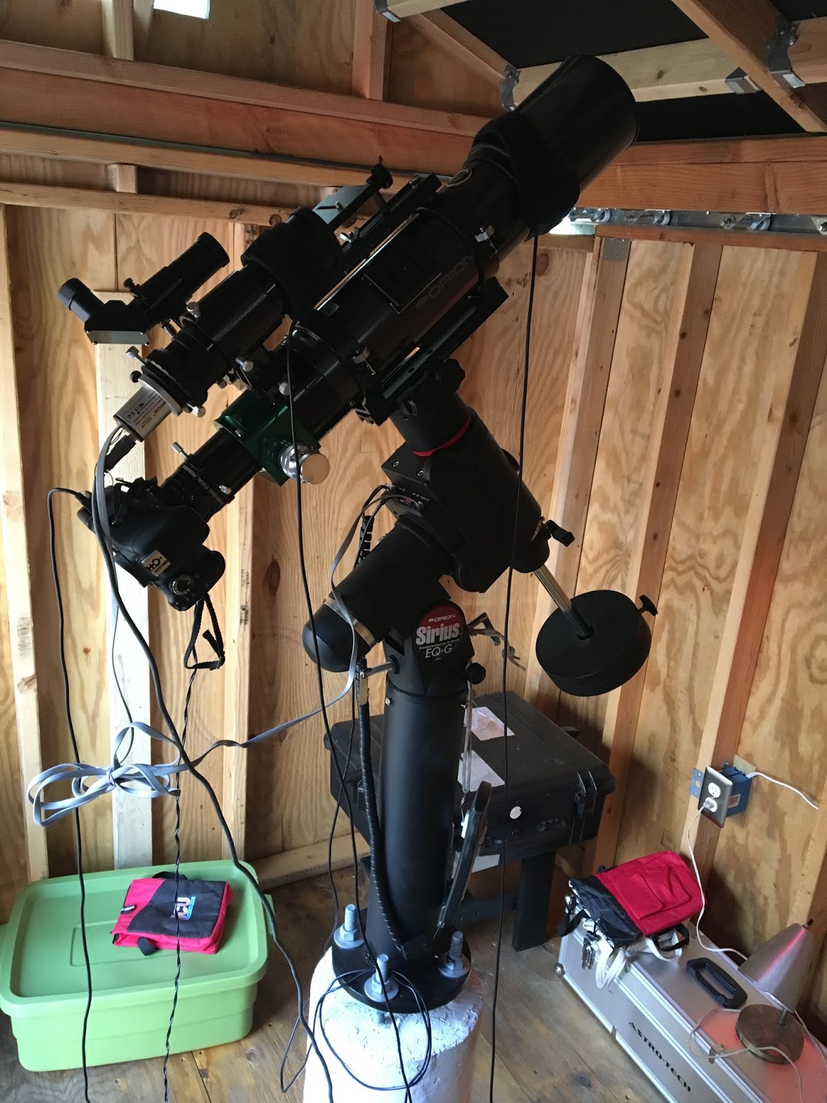 AstroQuest1 Cable Management and Telescope Setup (2019)