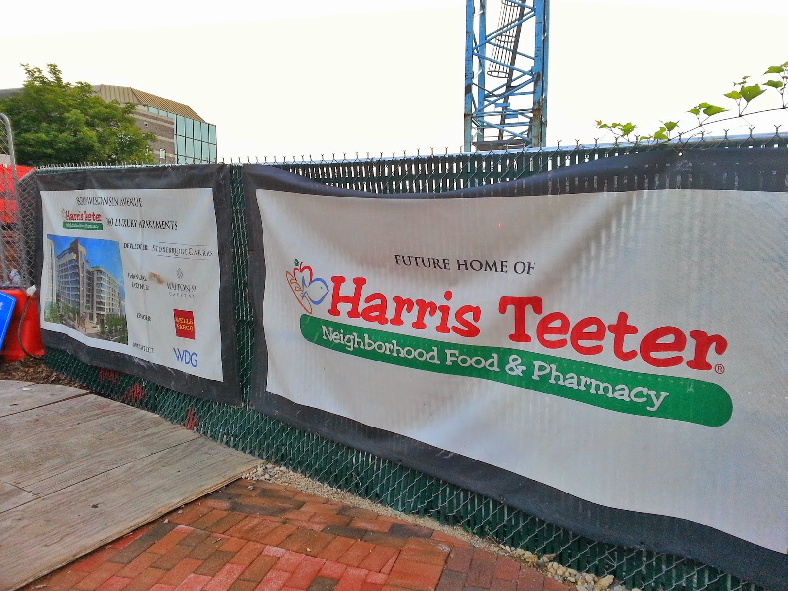 Robert Dyer Bethesda Row 8300 WISCONSIN HARRIS TEETER/LUXURY APARTMENTS CONSTRUCTION UPDATE