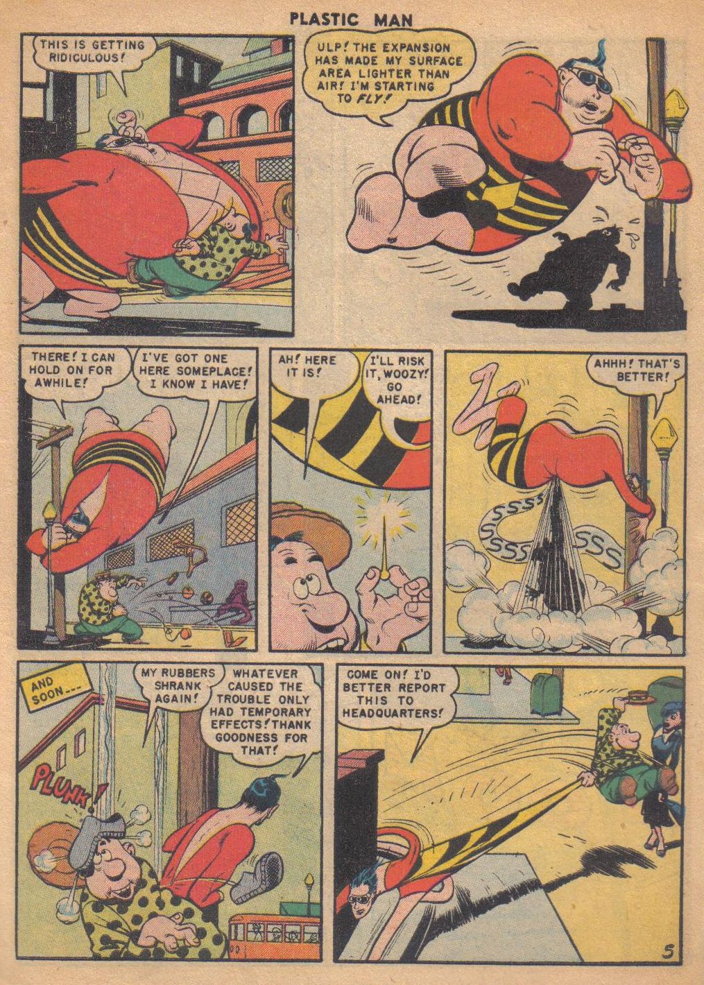 Read online Plastic Man (1943) comic -  Issue #64 - 7