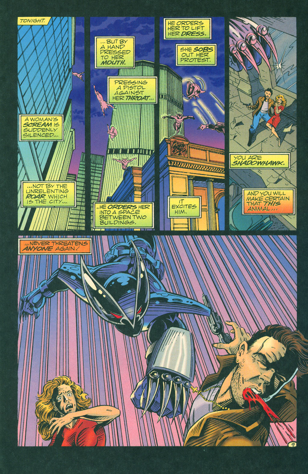 Read online ShadowHawk comic -  Issue #4 - 12