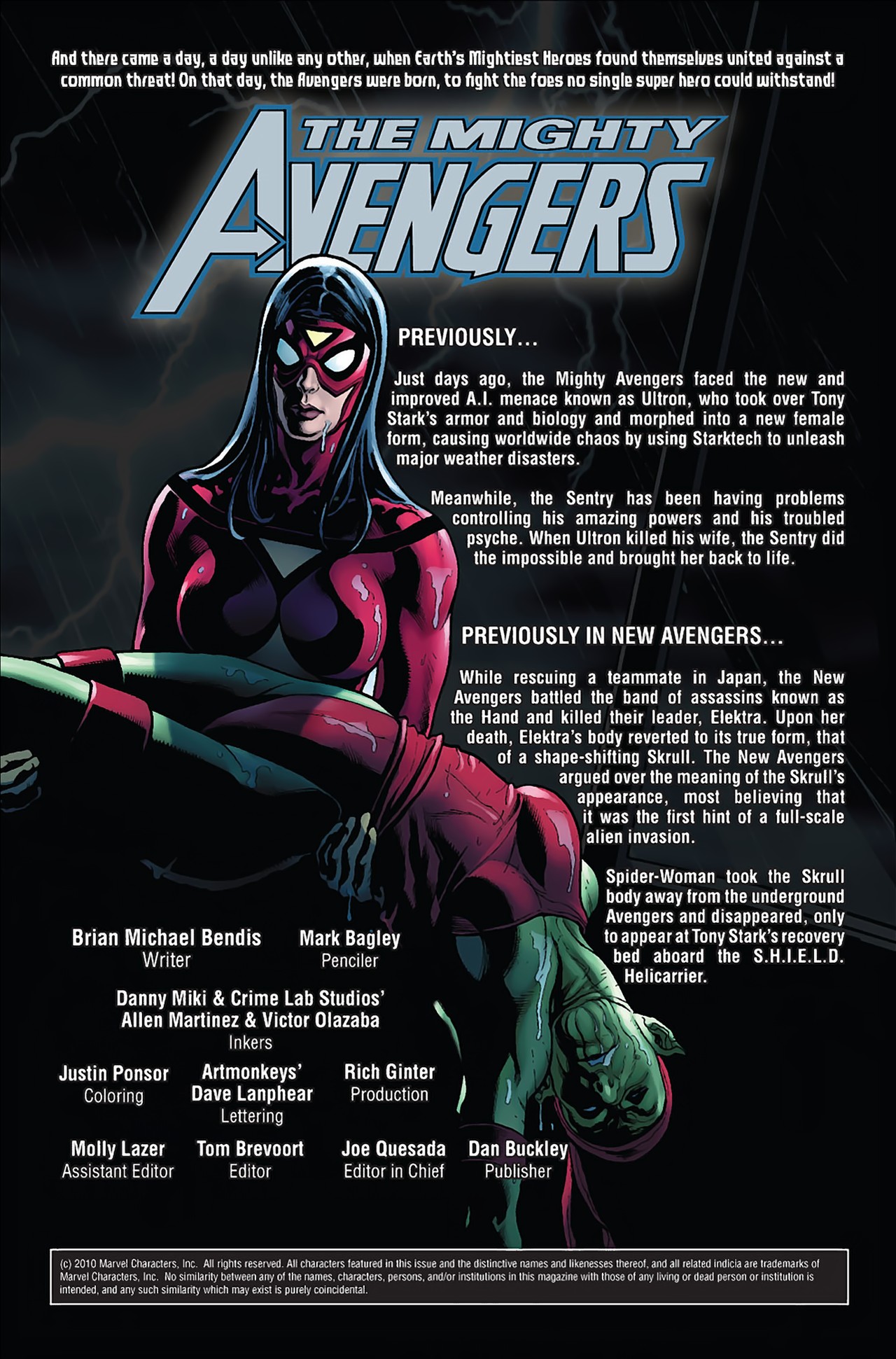 Read online The Mighty Avengers comic -  Issue #7 - 2
