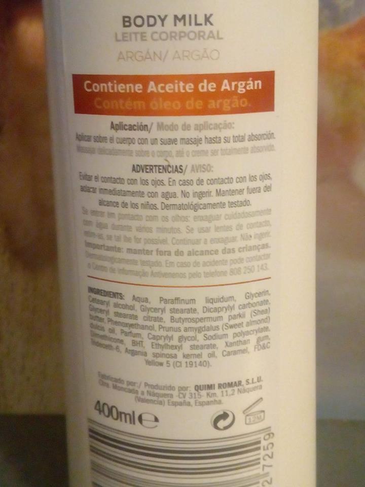 Preto n Rosa Cien Natura Body Milk