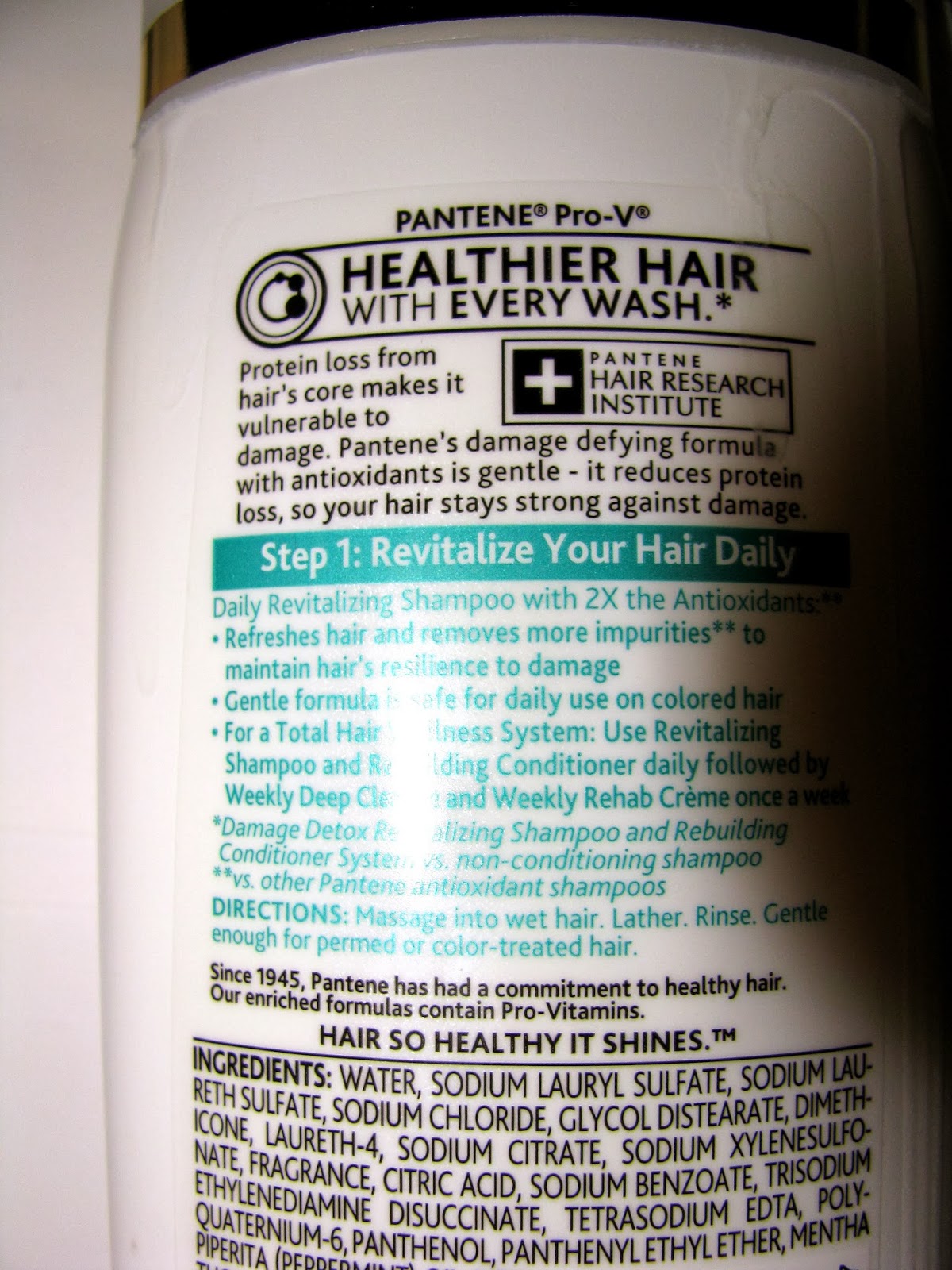 The Beauty Alchemist Pantene Damage Detox