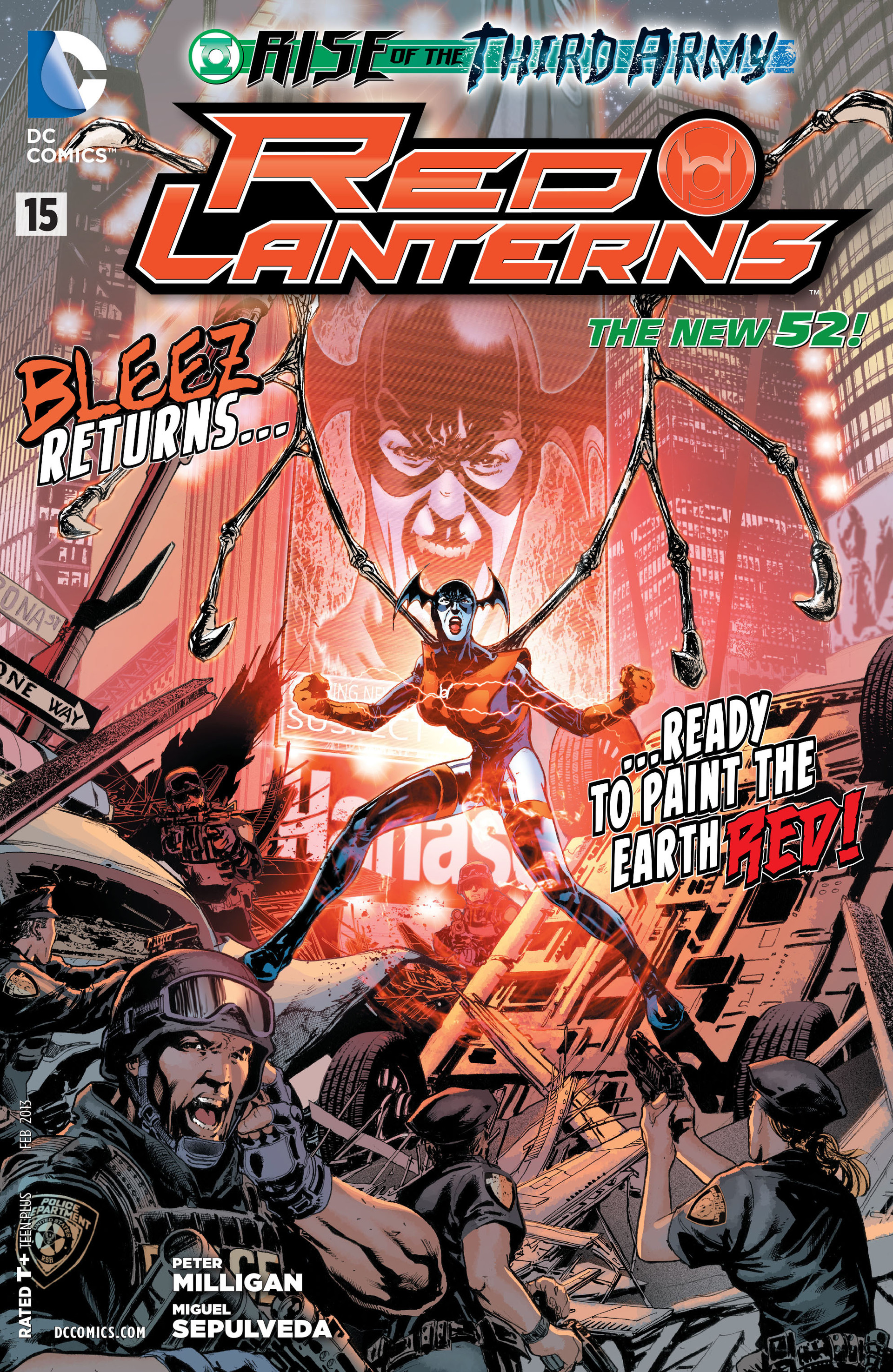 Red Lanterns issue 15 - Page 1