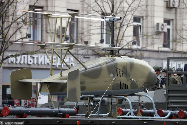 Image Attribute: Katran (КATPAH) UAV displayed during Victory Day Parade in May 2018 / Source: Vitaly Kuzmin / License:  Creative Commons Attribution-NonCommercial-NoDerivatives 4.0 International License. 
