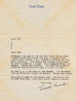 Carole Landis 1944 Letter